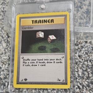 Trainer Gambler Card
